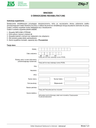 ZUS ZNp-7  (archiwalny) Wniosek o świadczenie rehabilitacyjne - wersja papierowa