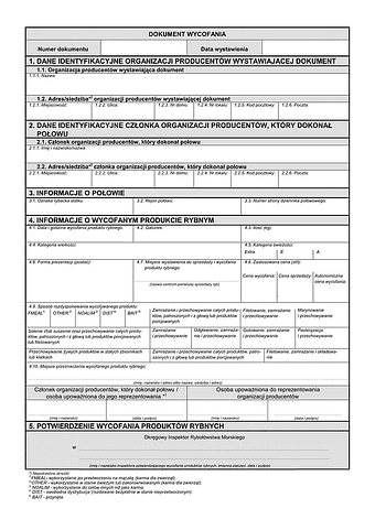 DokW Dokument wycofania