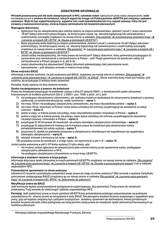 EKUZ-WT -inf1 Dodatkowe informacje do wniosku EKUZ