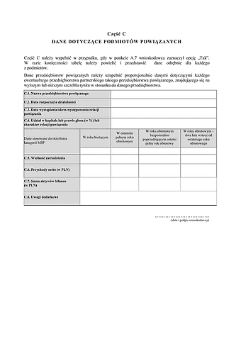 WoUPR-C Dane dotyczące podmiotów powiązanych